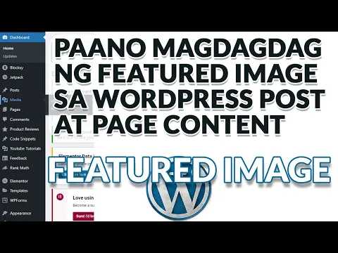 Paano Madaling Magdagdag ng Featured Image para sa WordPress Posts and Pages