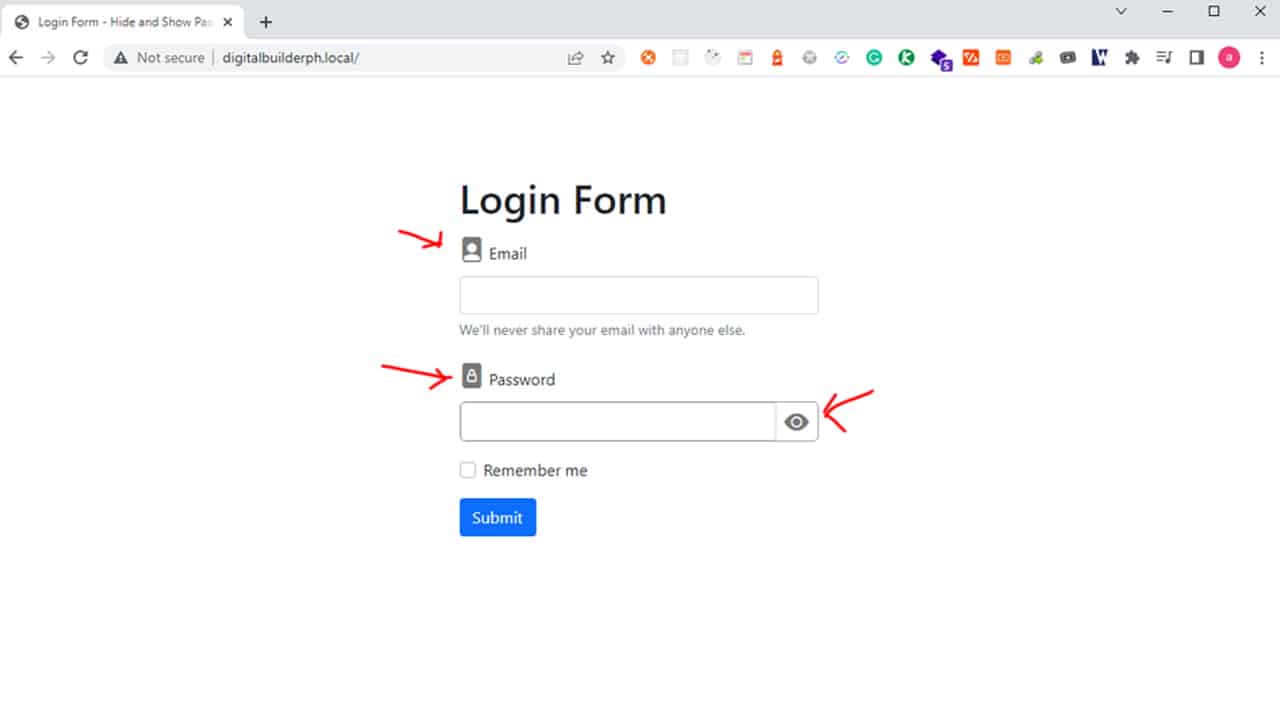 Login Form