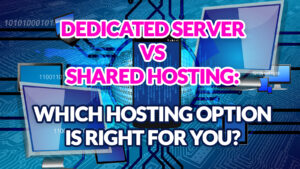 Dedicated Server vs Shared Hosting Which Hosting Option is Right for You