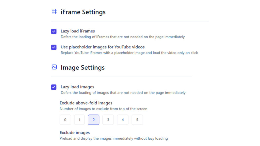 Lazyload HTML elements, Youtube Video iFrames, and Images